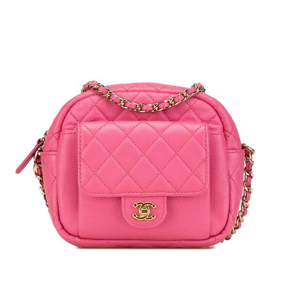 Pre Loved chanel Women Pink Crossbody Bags - Picture 1 of 8